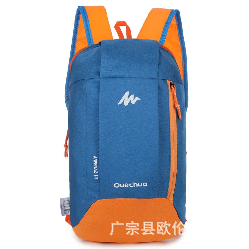 Factory Direct Sales Outdoor Sports Backpack Men and Women Leisure Travel Backpack Lightweight Gift Can Make Logo Outdoor Bag