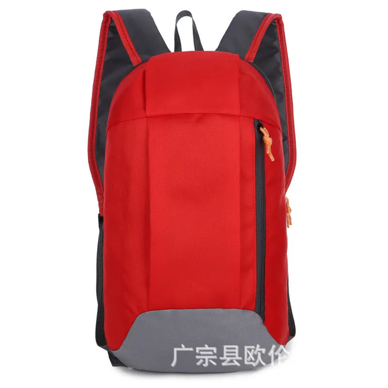 Factory Direct Sales Outdoor Sports Backpack Men and Women Leisure Travel Backpack Lightweight Gift Can Make Logo Outdoor Bag