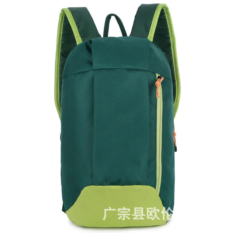 Factory Direct Sales Outdoor Sports Backpack Men and Women Leisure Travel Backpack Lightweight Gift Can Make Logo Outdoor Bag