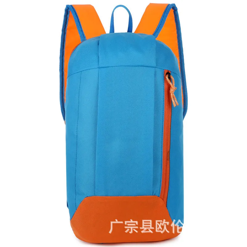 Factory Direct Sales Outdoor Sports Backpack Men and Women Leisure Travel Backpack Lightweight Gift Can Make Logo Outdoor Bag