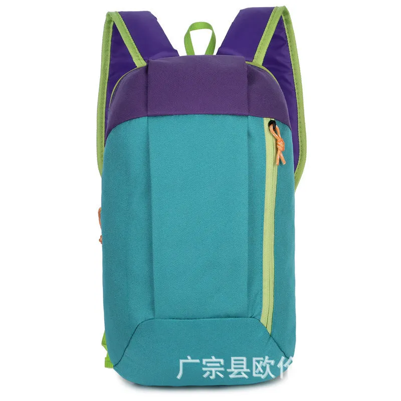 Factory Direct Sales Outdoor Sports Backpack Men and Women Leisure Travel Backpack Lightweight Gift Can Make Logo Outdoor Bag