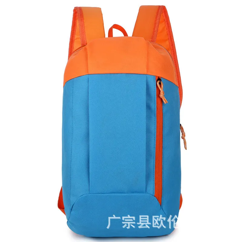 Factory Direct Sales Outdoor Sports Backpack Men and Women Leisure Travel Backpack Lightweight Gift Can Make Logo Outdoor Bag