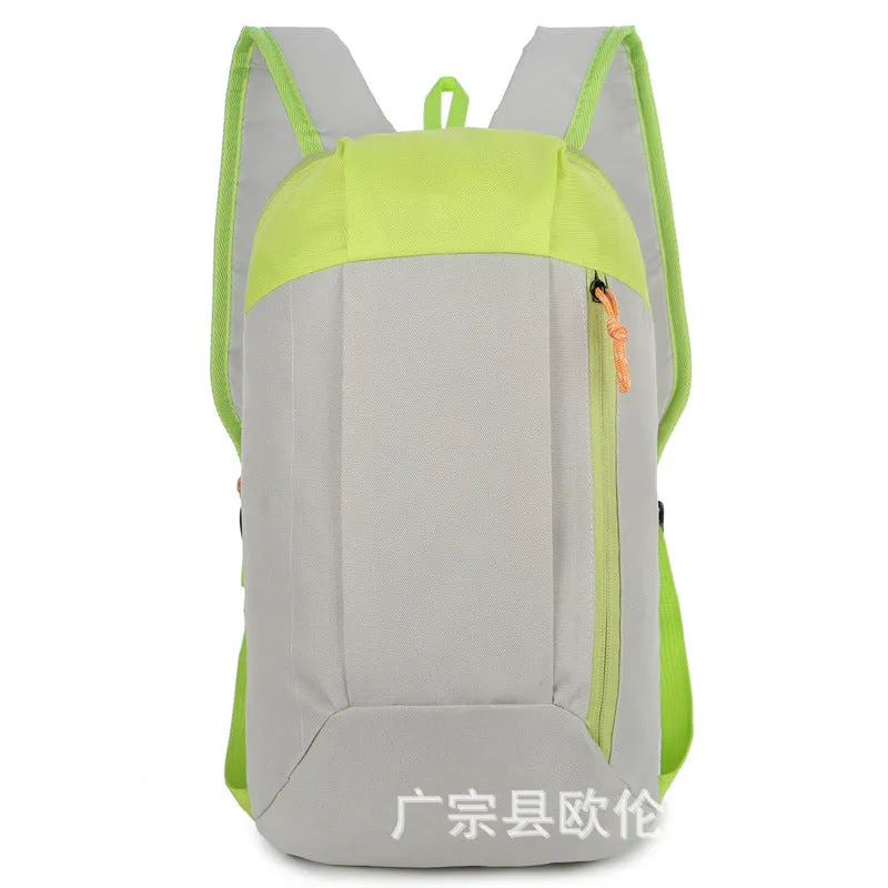 Factory Direct Sales Outdoor Sports Backpack Men and Women Leisure Travel Backpack Lightweight Gift Can Make Logo Outdoor Bag