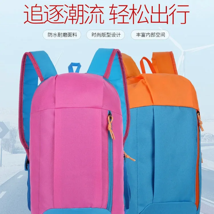 Factory Direct Sales Outdoor Sports Backpack Men and Women Leisure Travel Backpack Lightweight Gift Can Make Logo Outdoor Bag