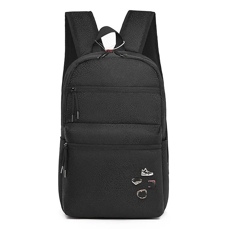 Factory Wholesale Crack Backpack Street Trendy Outdoor Sports and Leisure Backpack Computer Bag Student Schoolbag Fashion