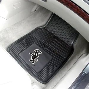 Fanmats Chicago White Sox Heavy Duty Car Mat Set - 2 Pieces