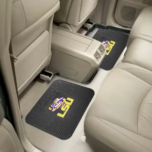 Fanmats LSU Tigers Back Seat Car Utility Mats - 2 Piece Set