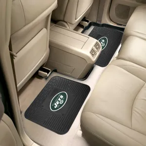 Fanmats New York Jets Back Seat Car Utility Mats - 2 Piece Set