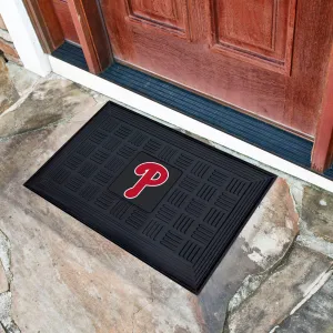 Fanmats Philadelphia Phillies Heavy Duty Vinyl Medallion Door Mat - 19.5" x 31"