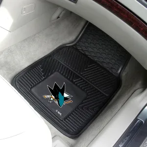 Fanmats San Jose Sharks Heavy Duty Car Mat Set - 2 Pieces