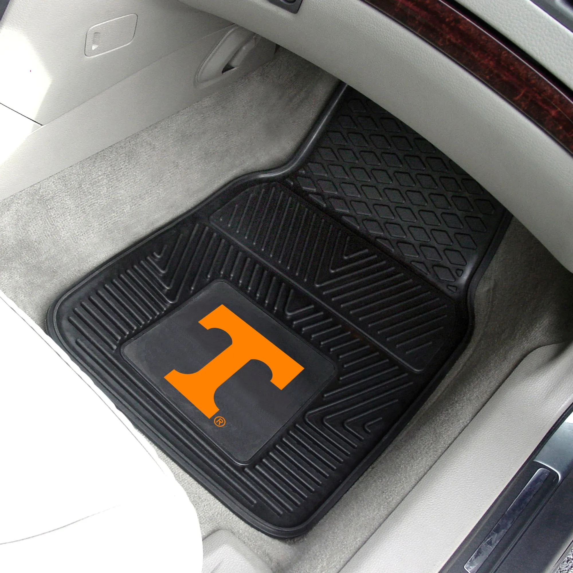 Fanmats Tennessee Volunteers Heavy Duty Car Mat Set - 2 Pieces