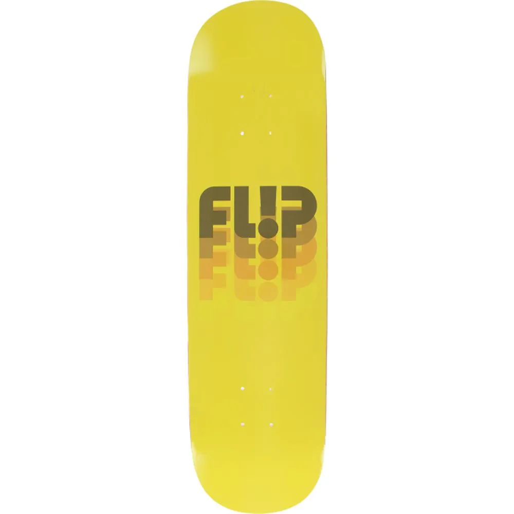 Flip Odyssey Fade Fullnose 8.0" Yellow Skateboard Deck