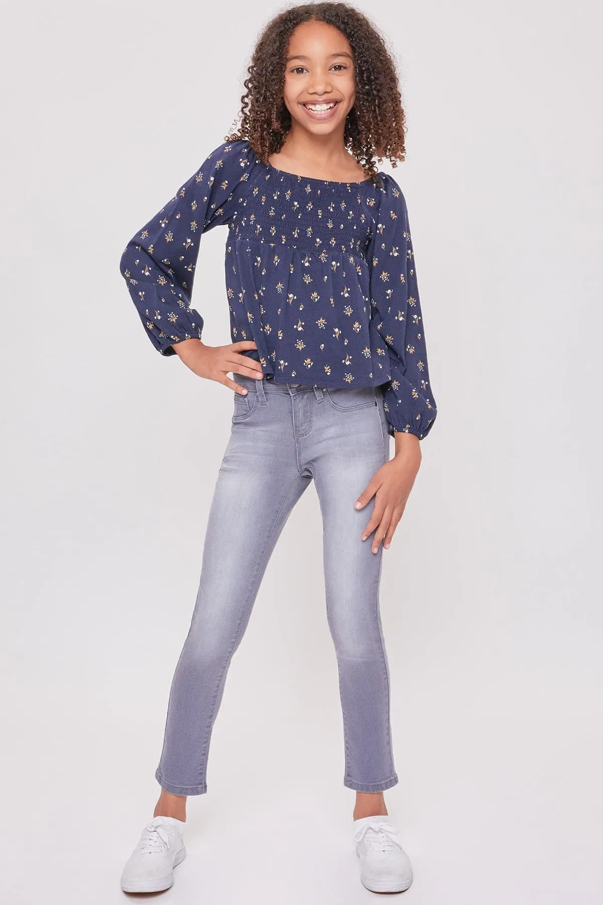 Girls Essential Denim Skinny Jeans