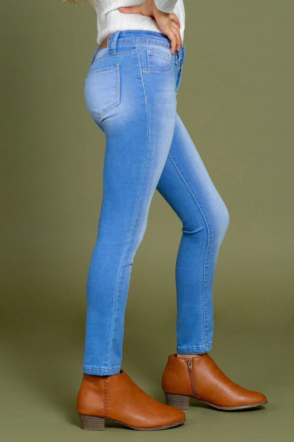 Girls Essential Denim Skinny Jeans