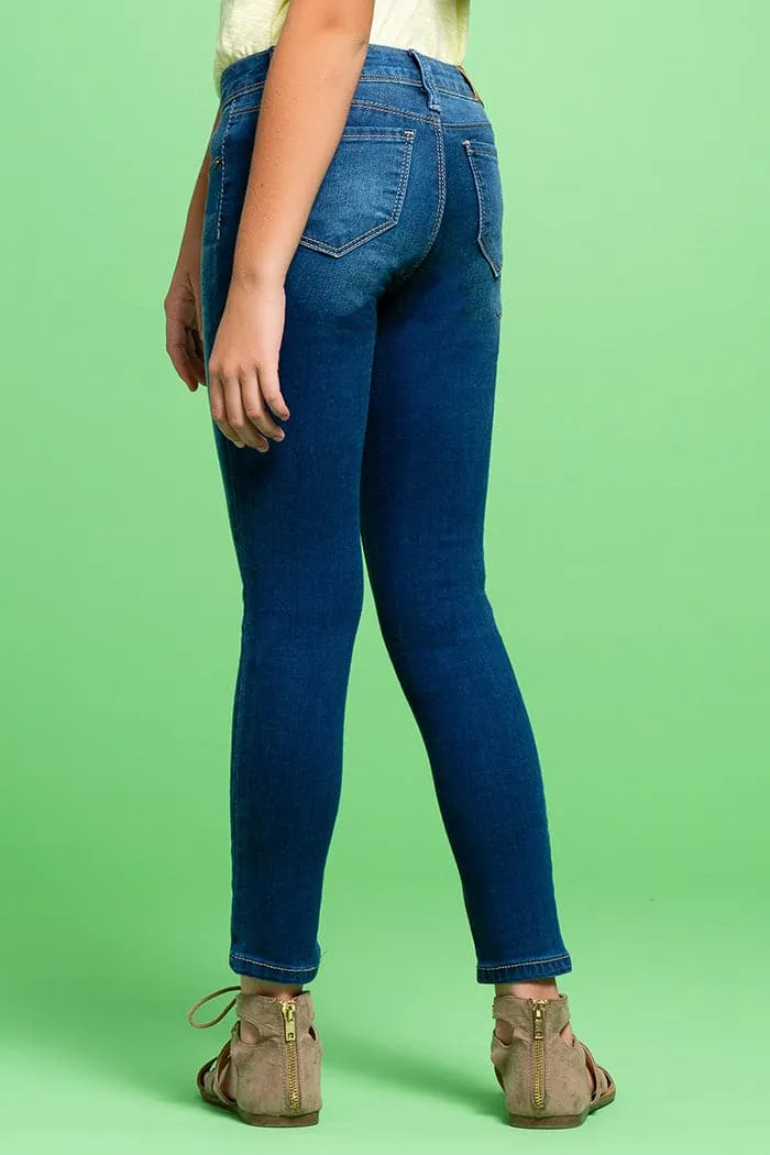 Girls Essential Denim Skinny Jeans