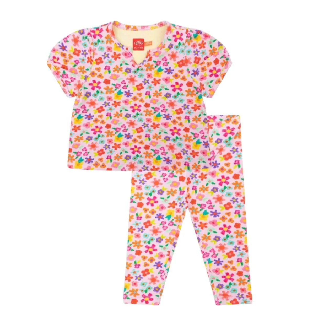 Girls Tutti Frutti Stamp Legging Set