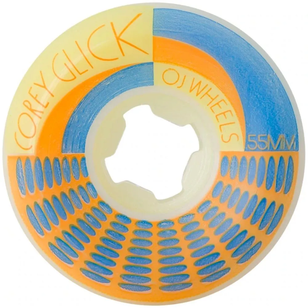 Glick Bro Jazz Original Hardline 55mm 99a Skateboard Wheels