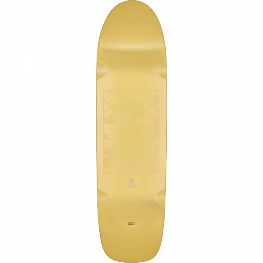 Globe Shooter 8.6" Yellow/Comehell Skateboard Deck