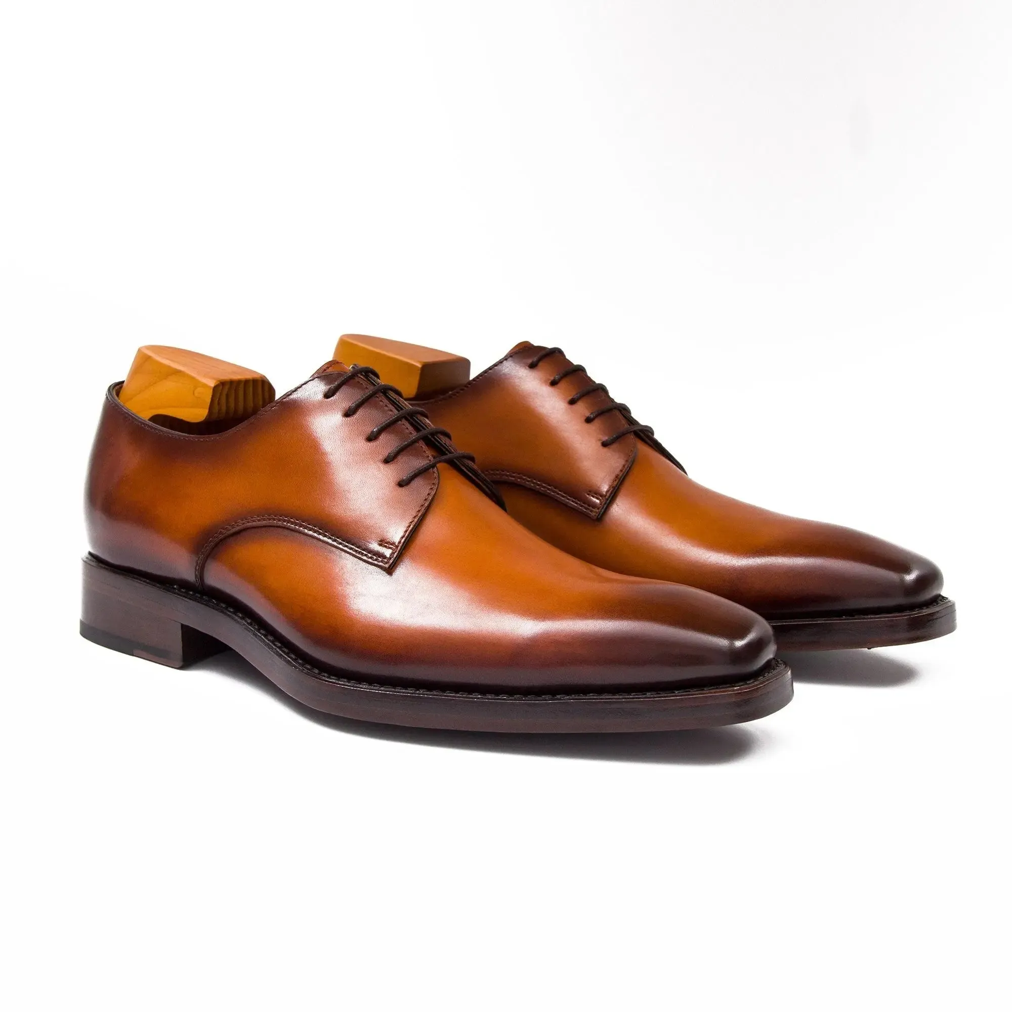 Goodyear Handmade Leather Derby Shoes