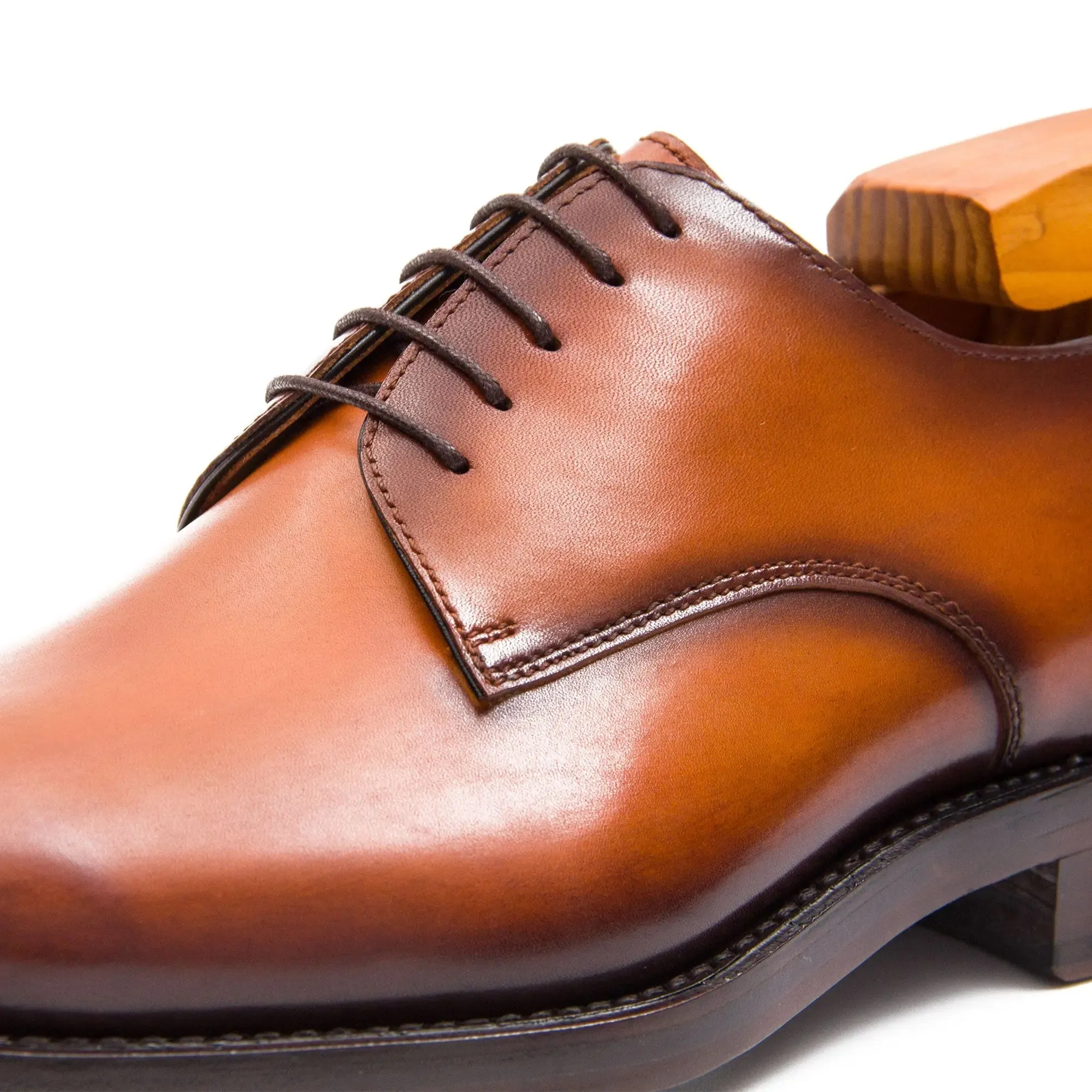 Goodyear Handmade Leather Derby Shoes