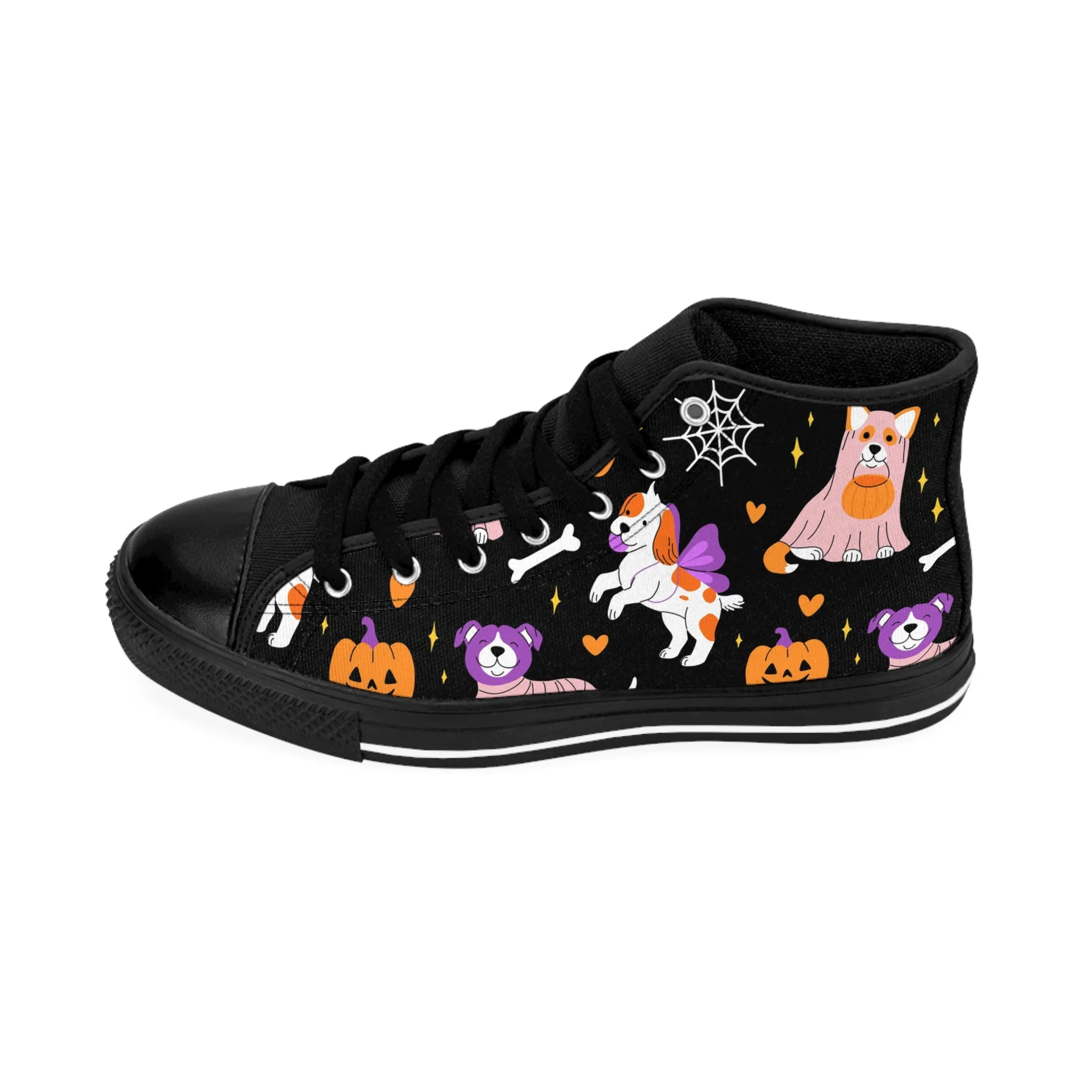 Halloween Dog Women's Classic Sneakers