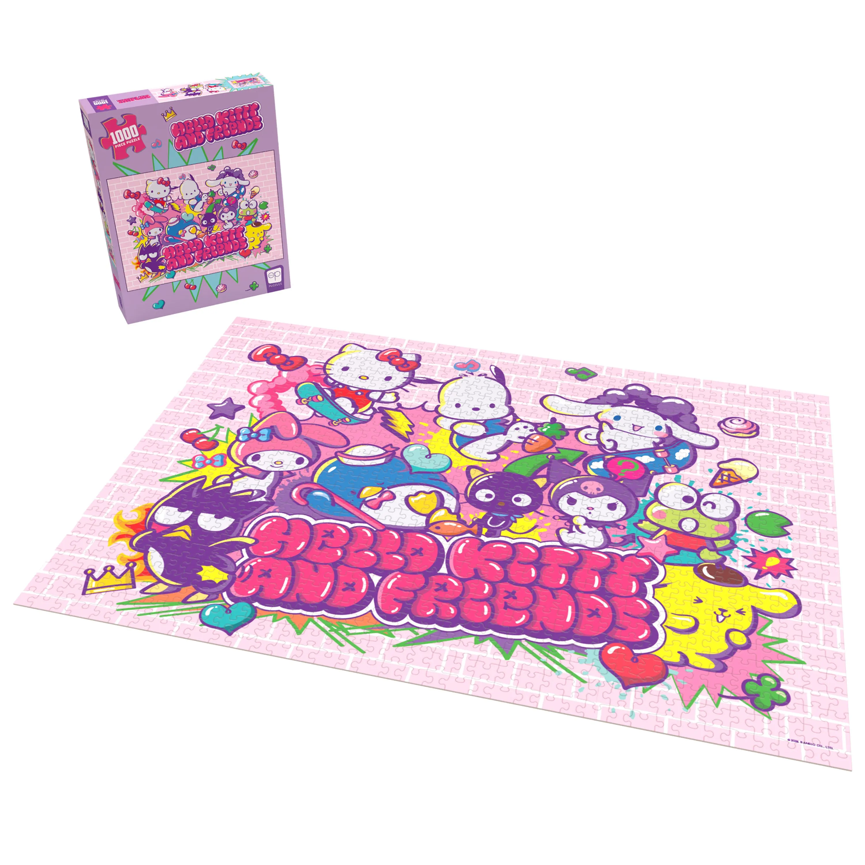 Hello Kitty® and Friends "Tokyo Skate" 1,000 Piece Puzzle