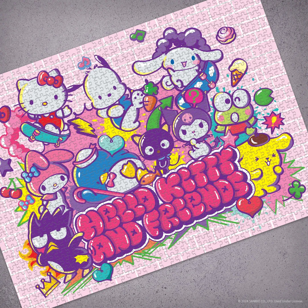 Hello Kitty® and Friends "Tokyo Skate" 1,000 Piece Puzzle