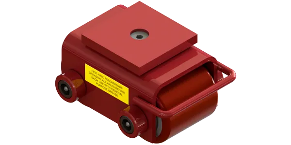 Hevi-Haul Compact Swivel Skate HCS-5-P | 2.5 Ton Capacity - Polyurethane Rollers