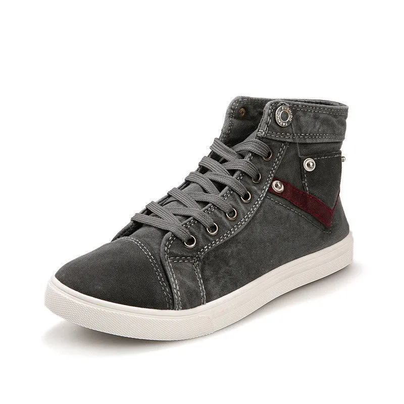 High Quality Denim Canvas Male Shoes