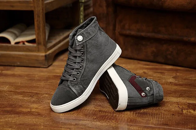 High Quality Denim Canvas Male Shoes