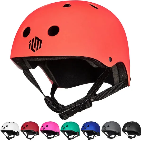 ILM Skateboard Helmet for Skateboarding Scooter Outdoor Sports Model SJ302