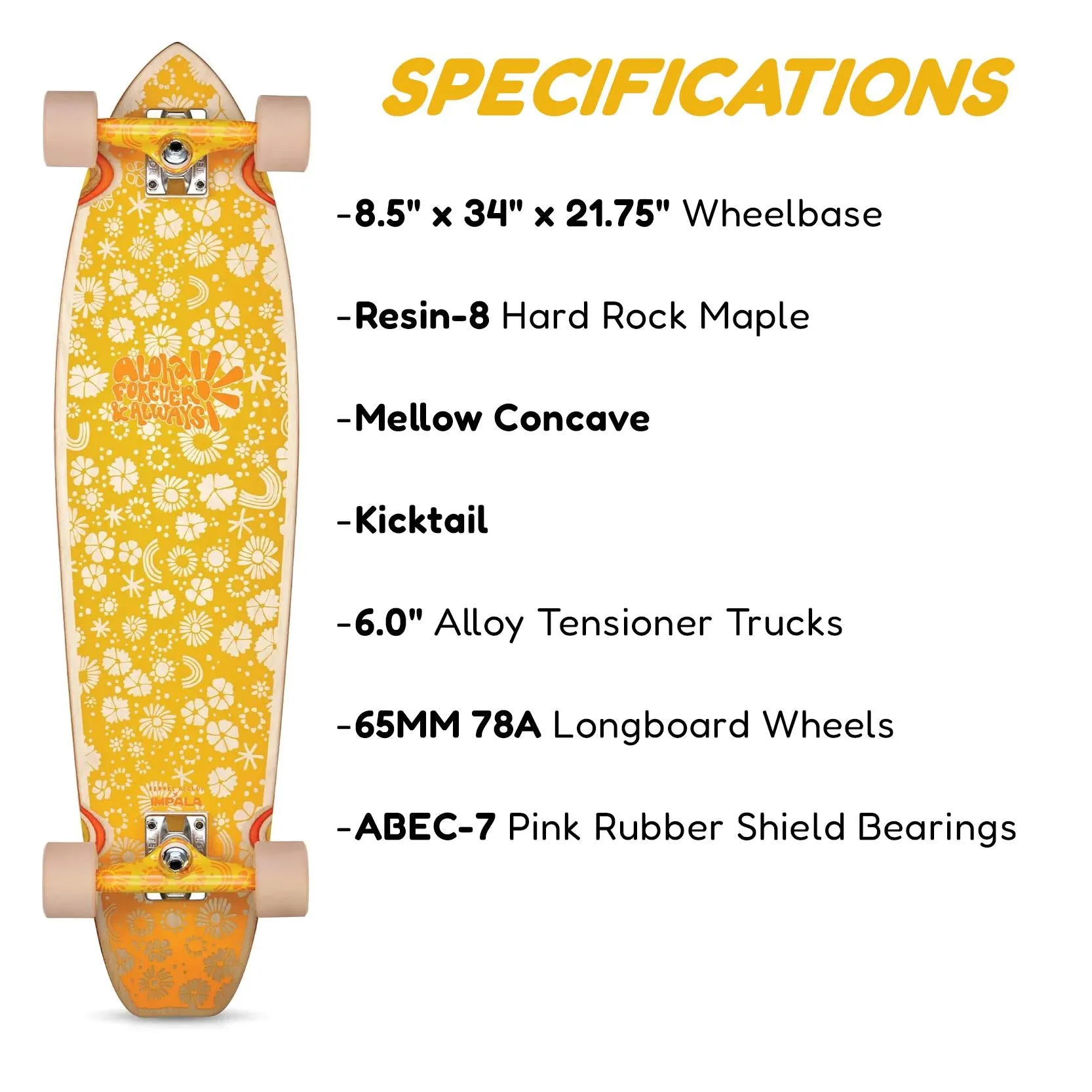 Impala Zeina 34" Complete Longboard