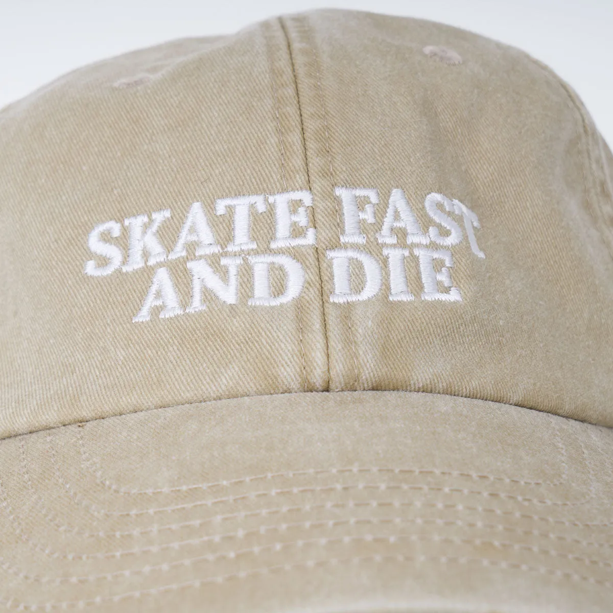 Inferno "Skate Fast & Die" Cap - Stone