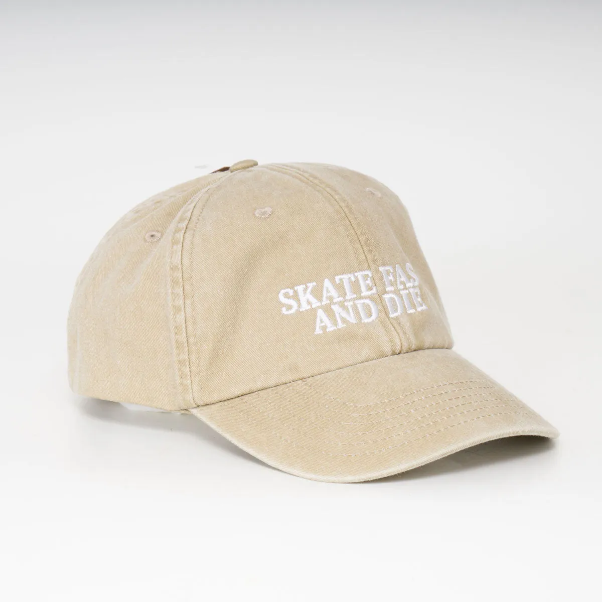 Inferno "Skate Fast & Die" Cap - Stone