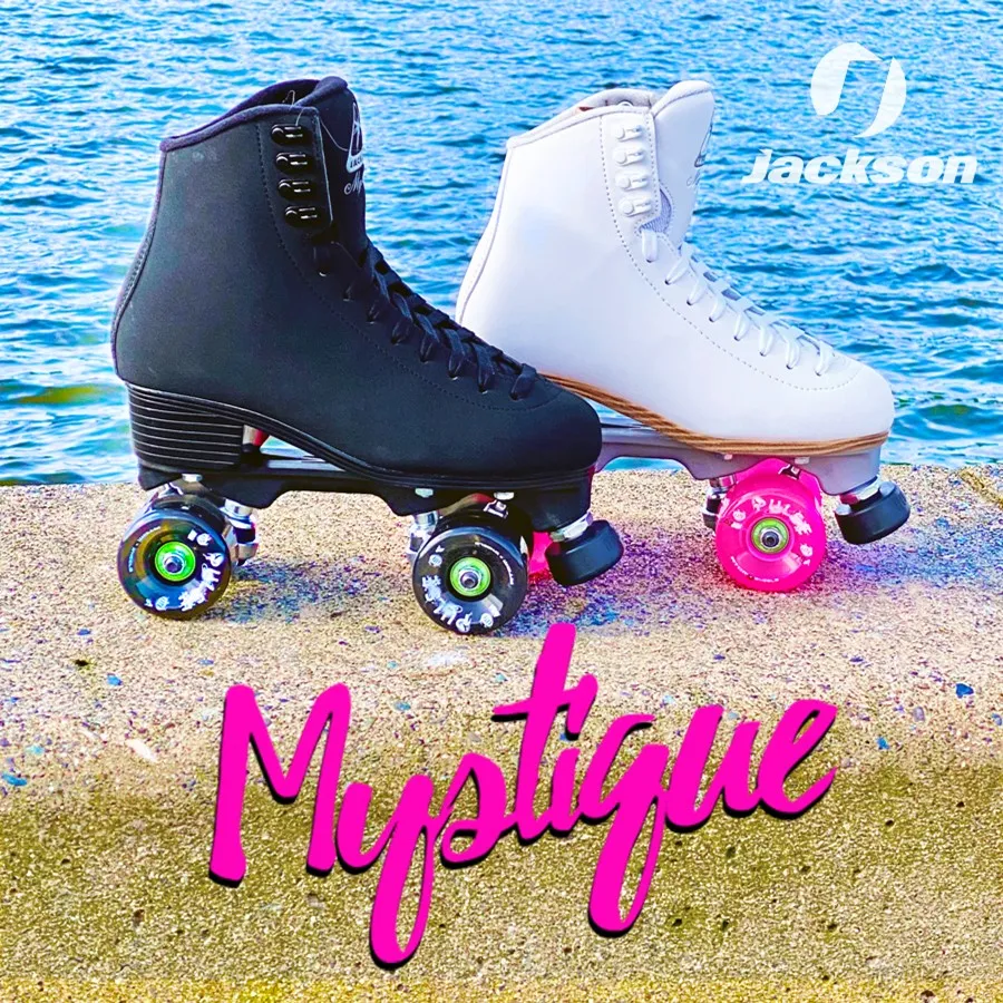 Jackson Mystique Black Roller Skates *Last Pair* US 8