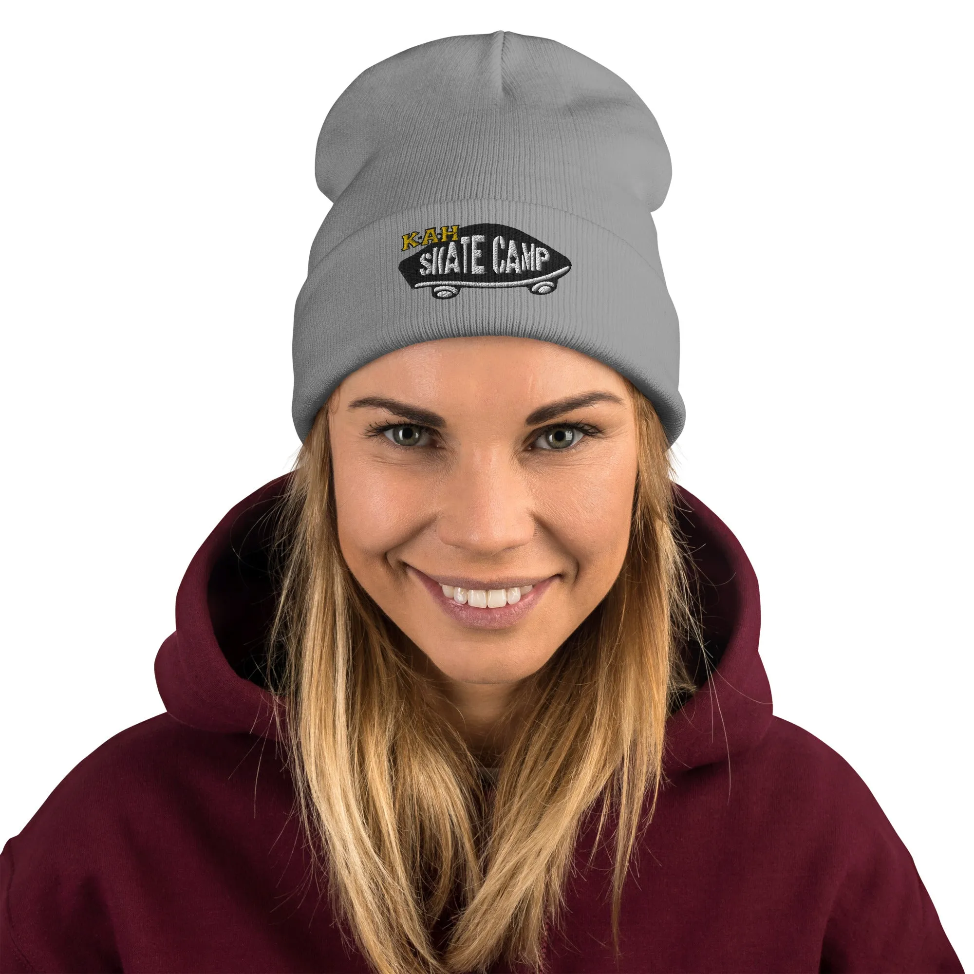 Kids After Hours Embroidered Beanie - Skate Camp