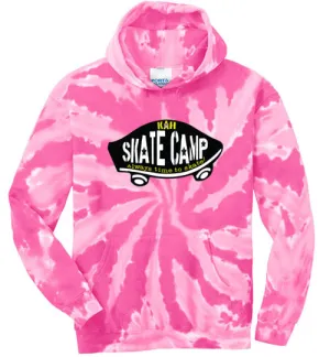 Kids After Hours Tie-Dyed Hooded Sweatshirt - Skate Camp