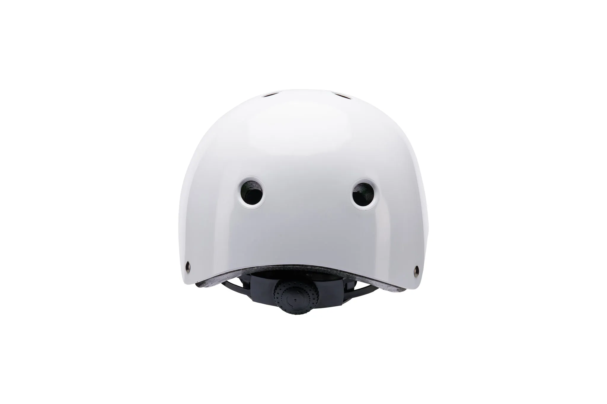 Kids Classic Skate Bike Helmet Gloss White