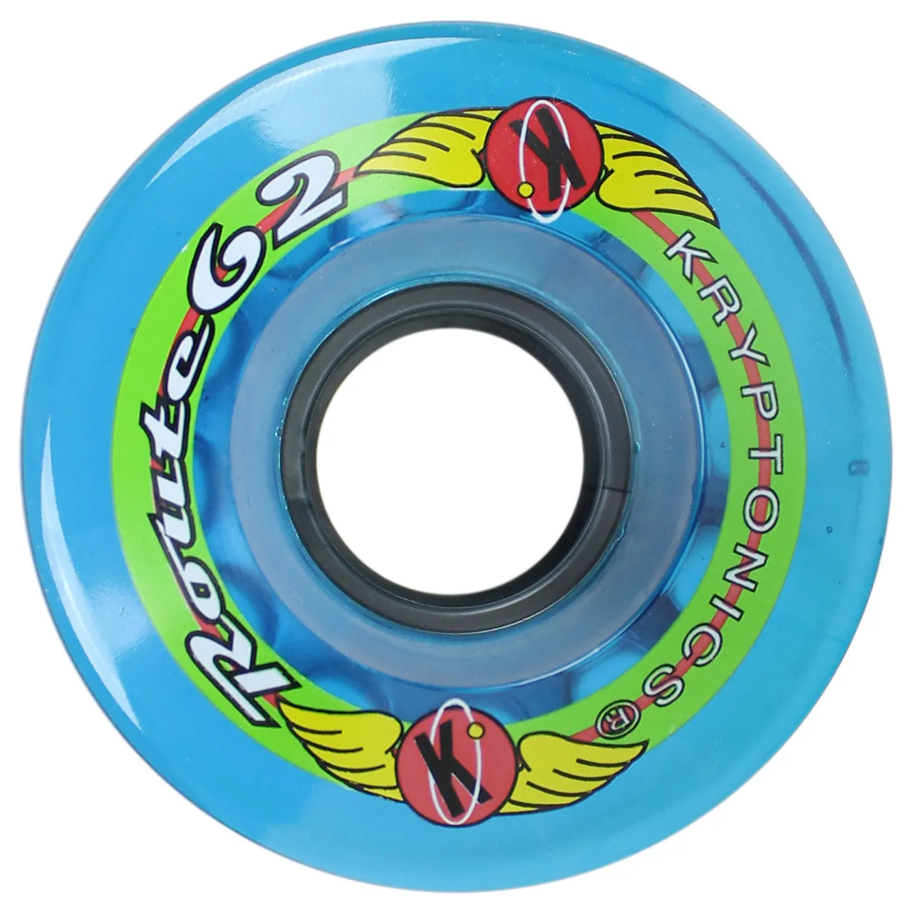 KRYPTONICS ROUTE 62MM 78A Blue - Rollerskate or Cruiser Wheels - 4 Pack - Super Sale