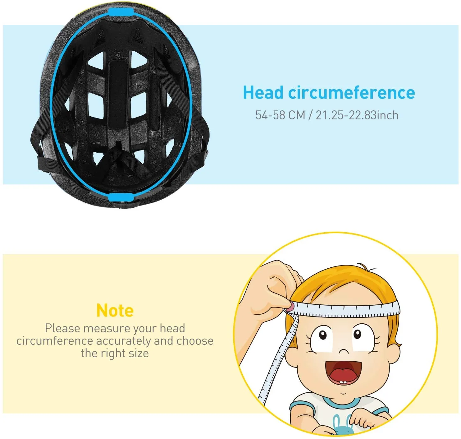 KUYOU Bike Cycling Skating Scooter Helmets for Kids