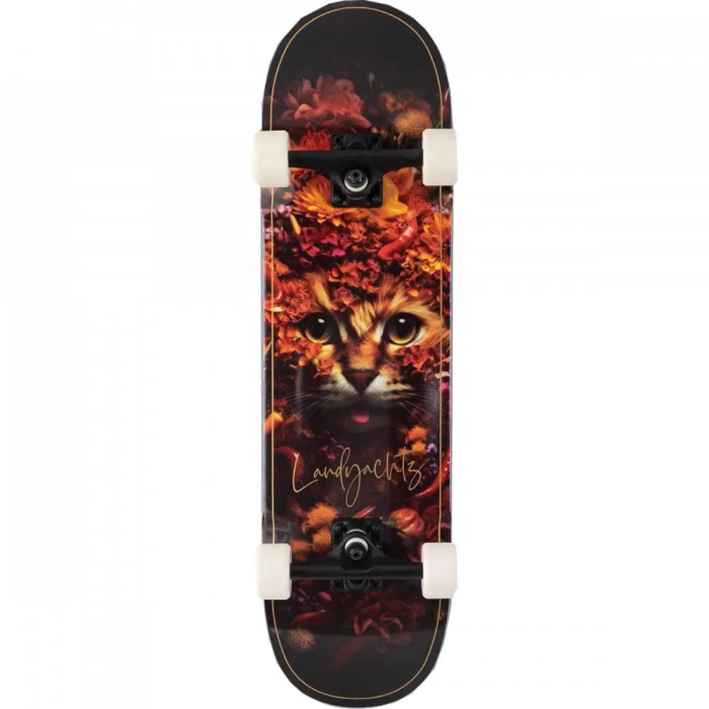 Landyachtz ATV Classic Flower Cat 8.5" Skateboard