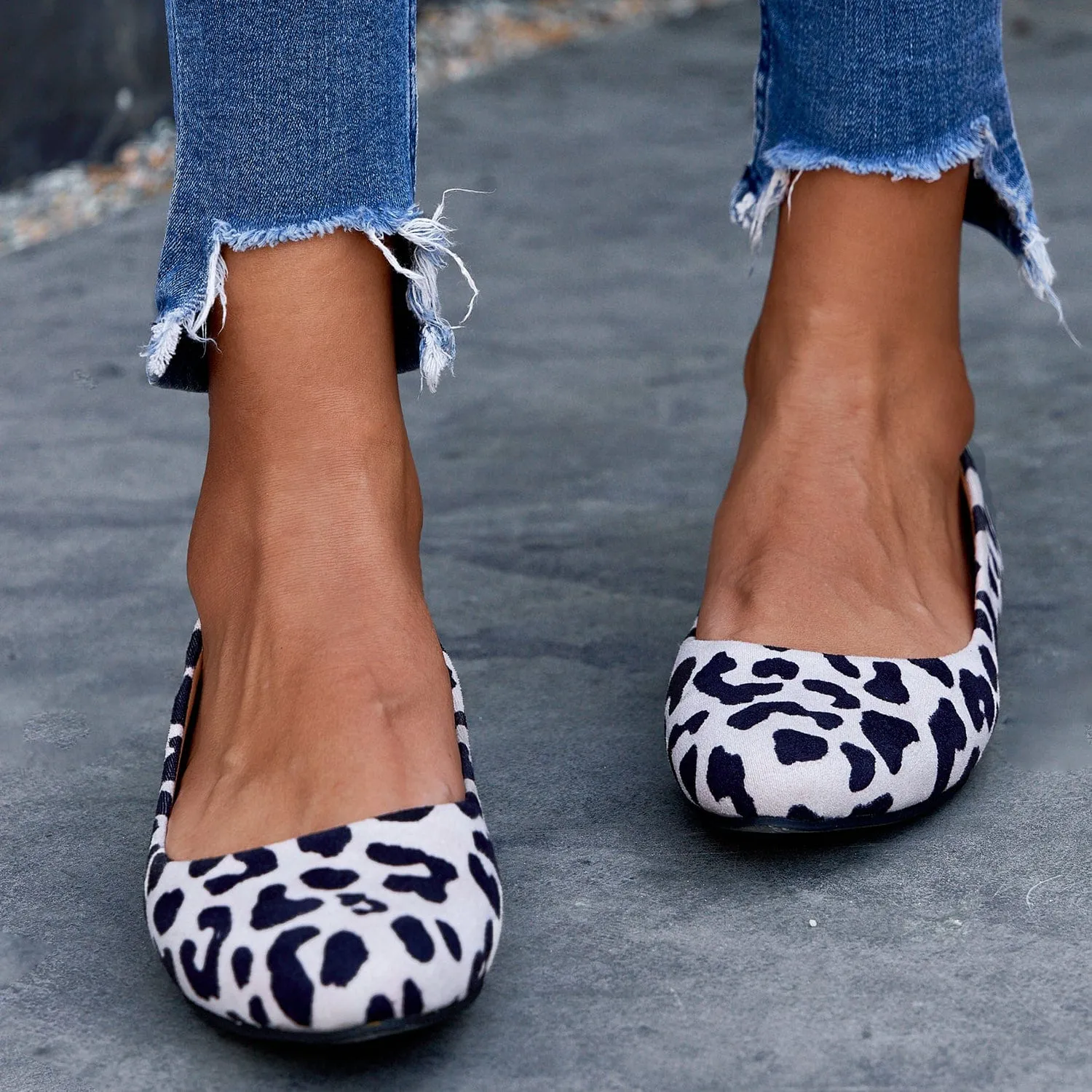 Leopard Print Ballet Flat