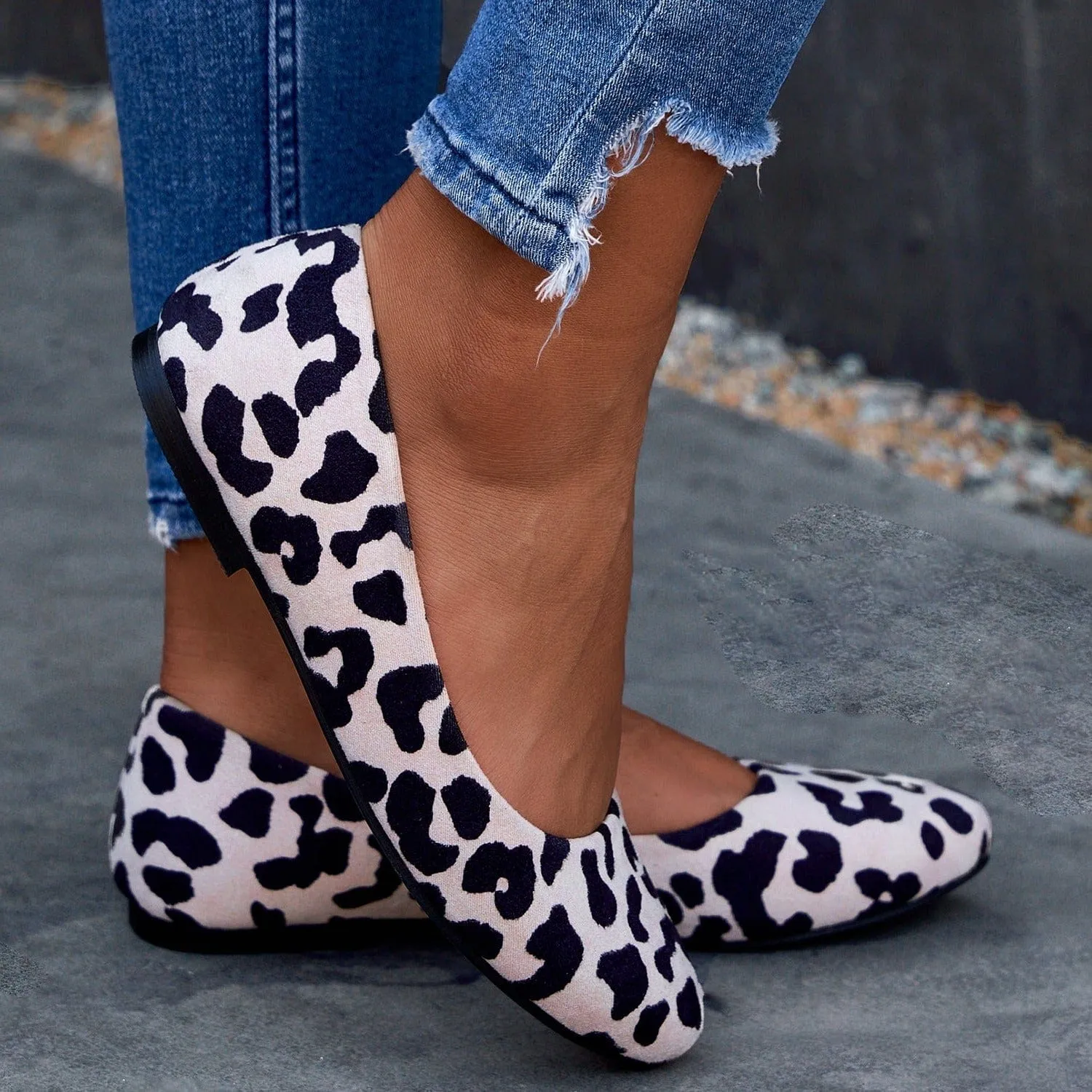 Leopard Print Ballet Flat