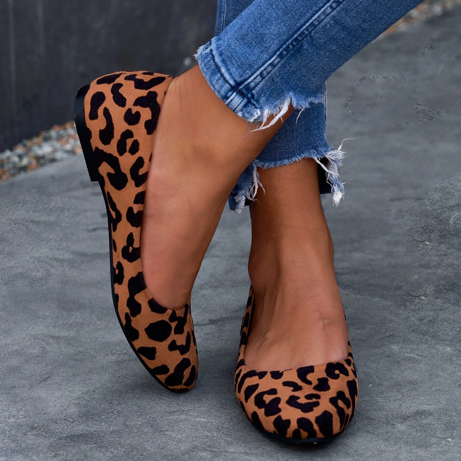 Leopard Print Ballet Flat