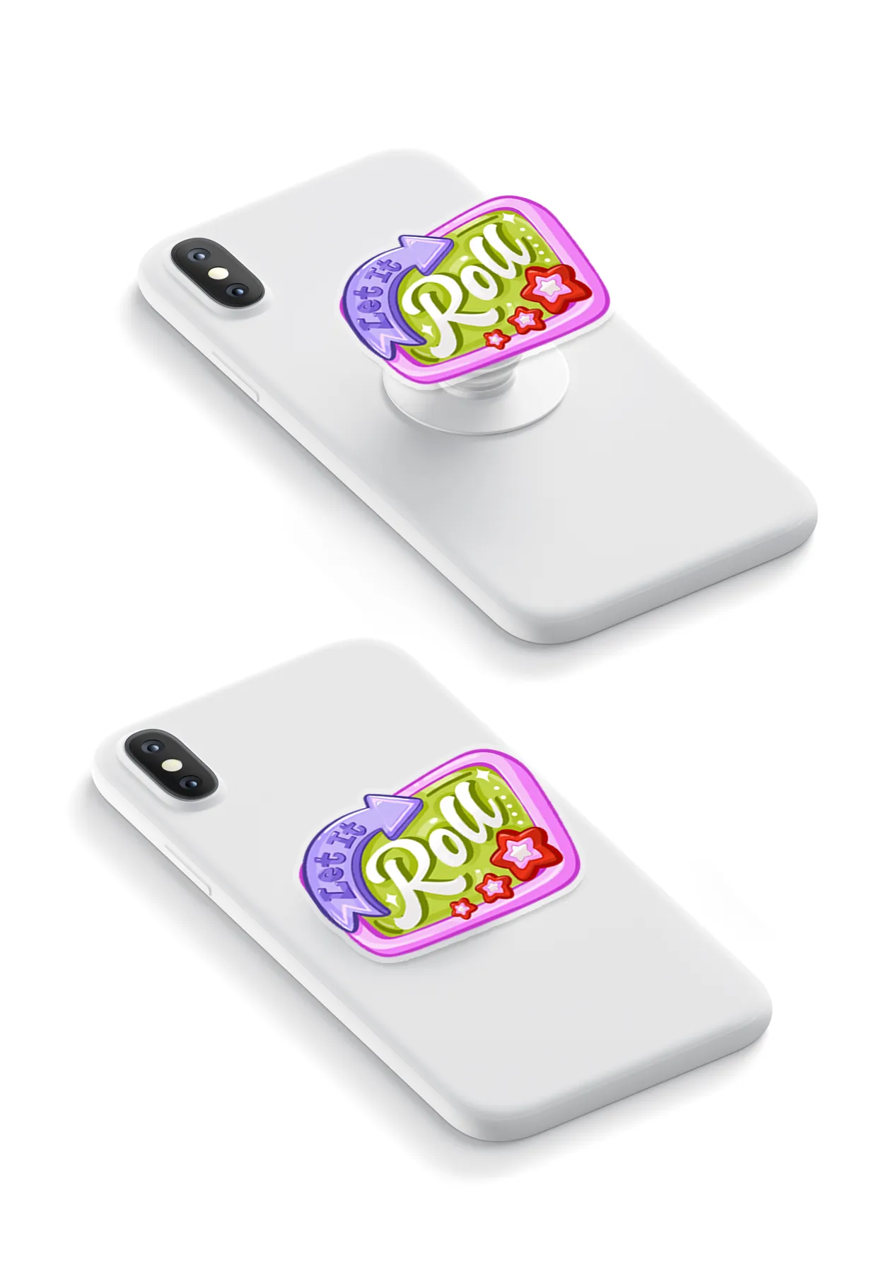 Let It Roll  - GRIPUP™ Special Edition Roller Collection Phone Grip | LOUCASE