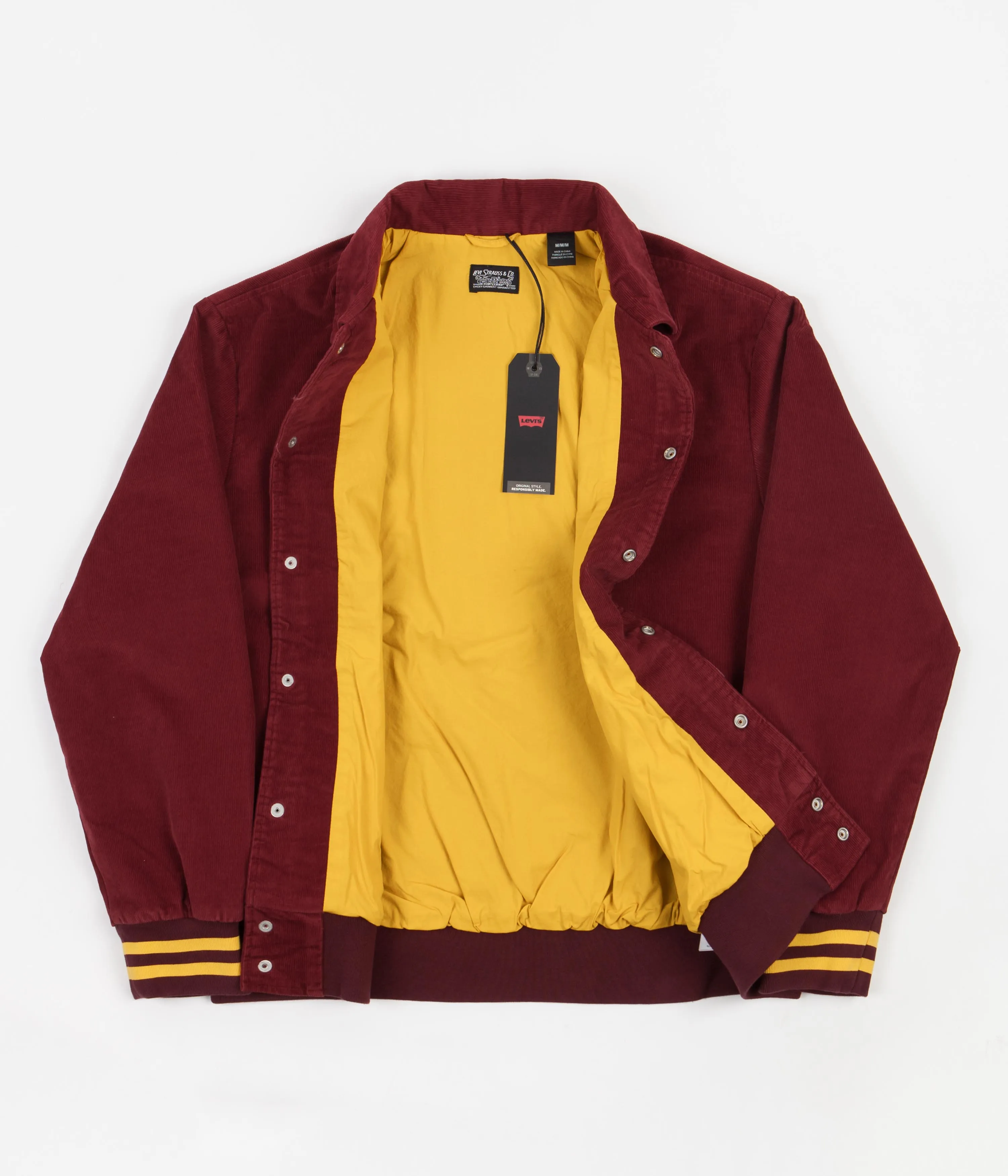 Levi's® Skate Varsity Jacket - Warm Cabernet