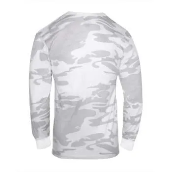 Long Sleeve Colored Camo T-Shirt