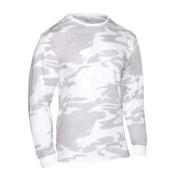 Long Sleeve Colored Camo T-Shirt