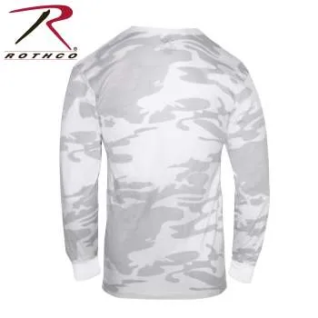 Long Sleeve Colored Camo T-Shirt