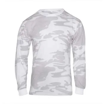 Long Sleeve Colored Camo T-Shirt